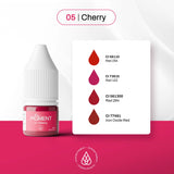 The Pigment 05 Cherry medium opacity lip pigment for natural PMU lip results