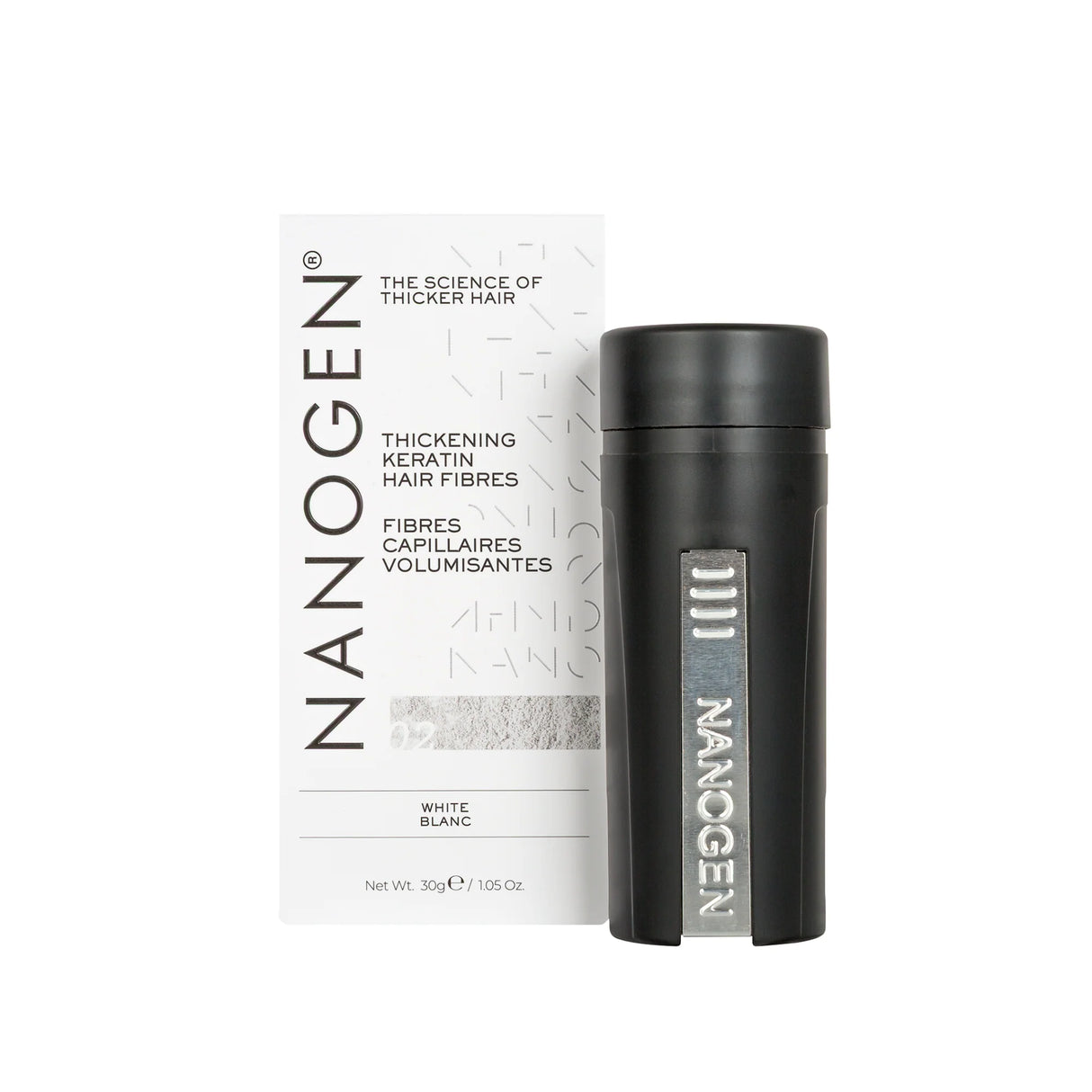 Nanogen Haarverdichtungsfasern Weiß