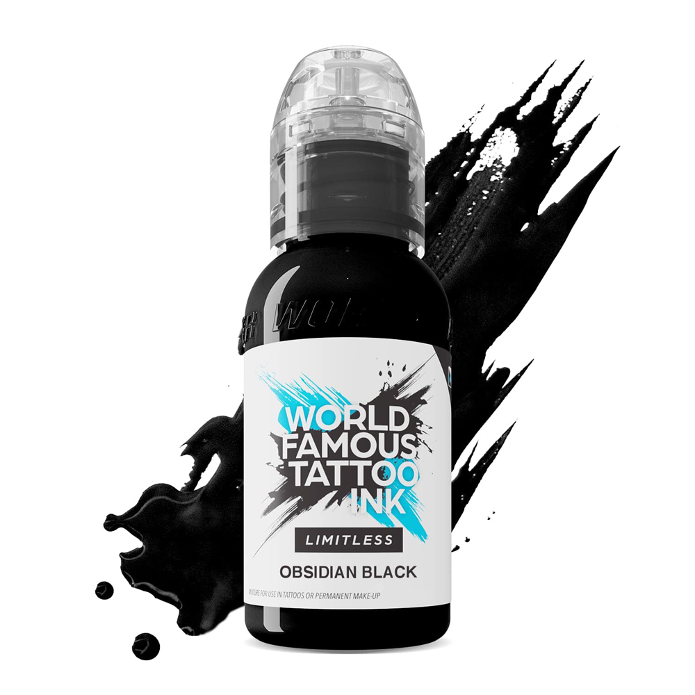 Weltberühmtes Limitless Tattoo-Tinten-Set für Konturen und Schattierungen 4x30ml