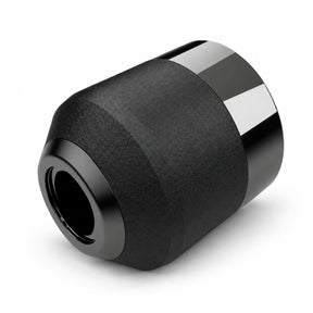 ACUS M1 Grip Einweg-Tattoogriff Schwarz 33mm — einzelner Griff auf weißem Hintergrund