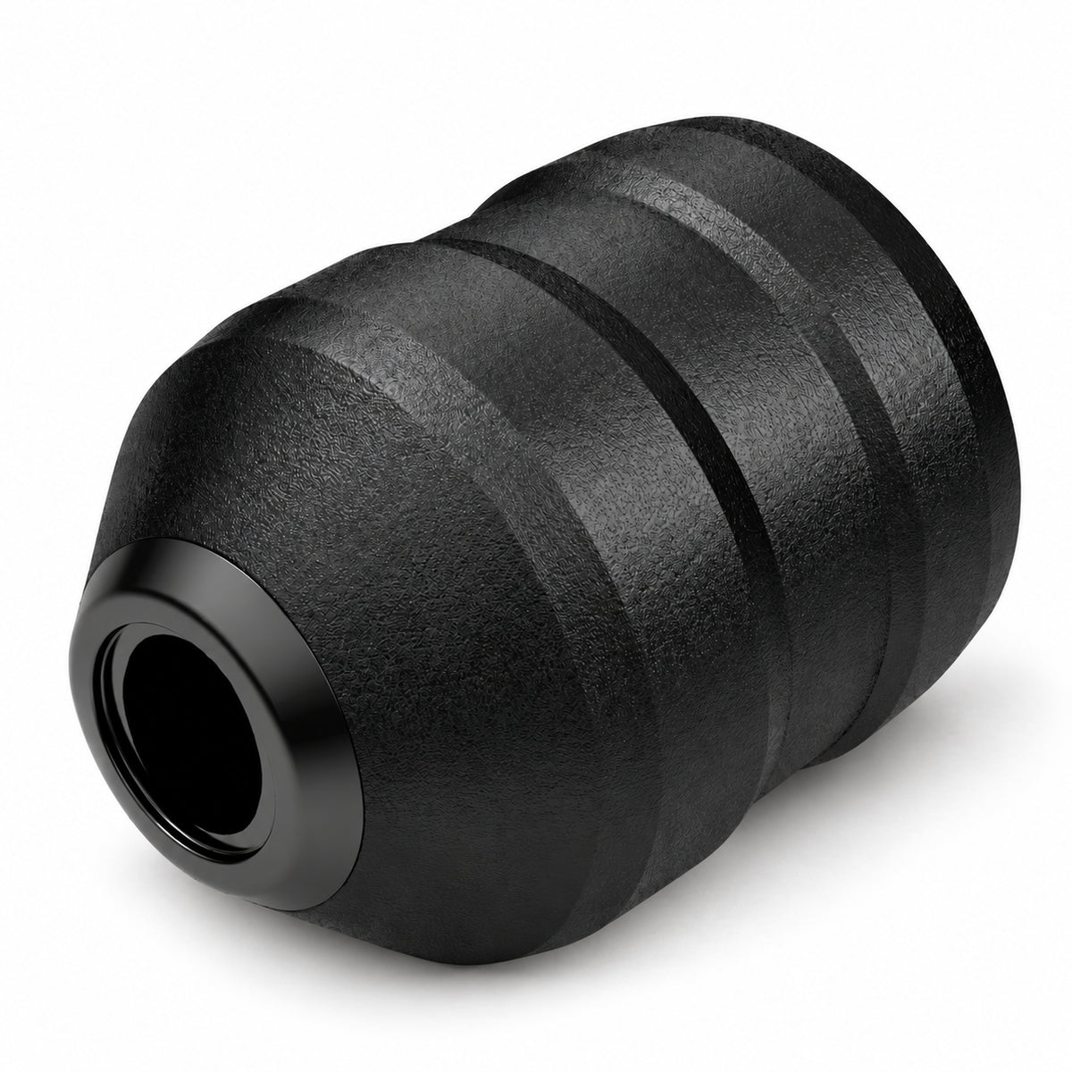 ACUS M1 Grip Plus Einweg-Tattoogriff Schwarz 40mm — einzelner Griff auf weißem Hintergrund