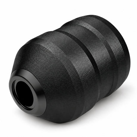ACUS M1 Grip Plus Einweg-Tattoogriff Schwarz 40mm — einzelner Griff auf weißem Hintergrund