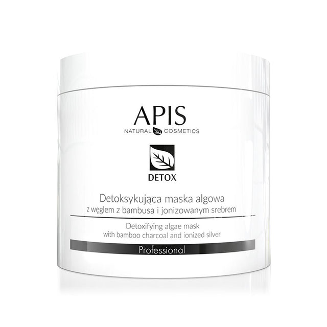 Apis detoxifying algae mask with bamboo charcoal and ionized silver 250g - BVShop