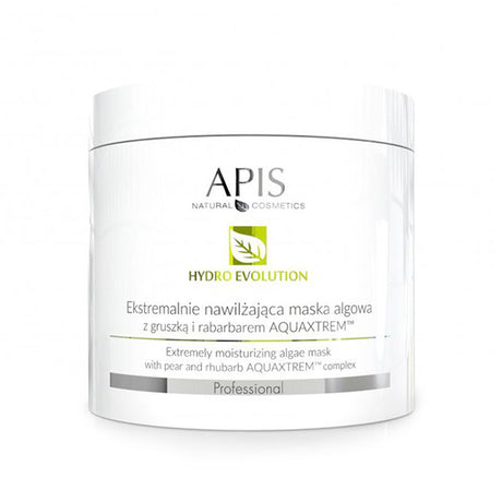 Apis hydro evolution extremely moisturizing algae mask with pear and rhubarb aquaxtrem ™ 250g - BVShop