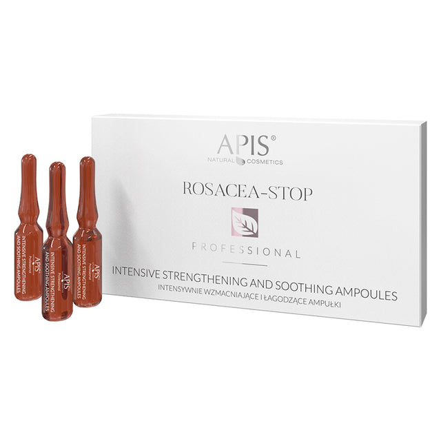 APIS ROSACEA- STOP Intensely calming and soothing 10x3 ml ampoules - BVShop