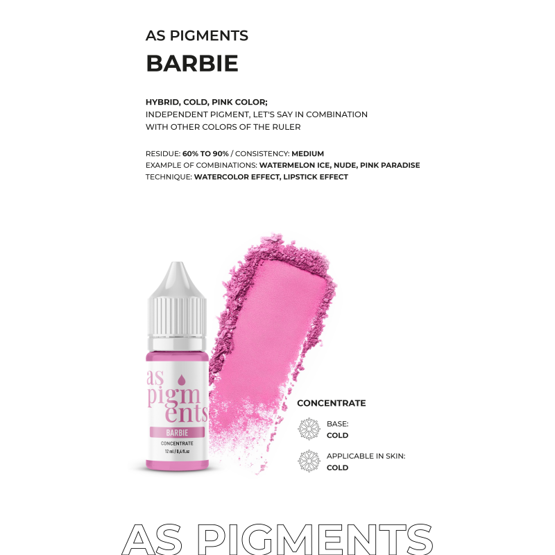 AS COMPANY Konzentrat Set (AS Pigmente) 6 Stk./6ml