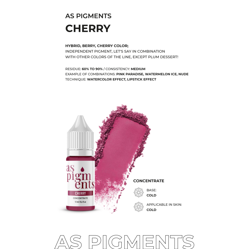 AS COMPANY Konzentrat Set (AS Pigmente) 6 Stk./6ml