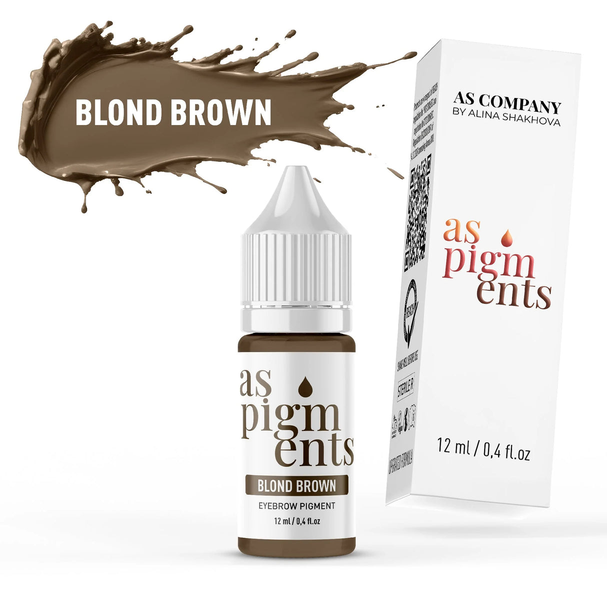 AS COMPANY Blond Brown (AS Pigments) 6/12ml - BVShop