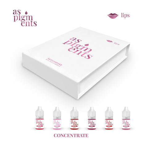 AS COMPANY Concentrate Set (AS Pigments) 6pcs/6ml - BVShop