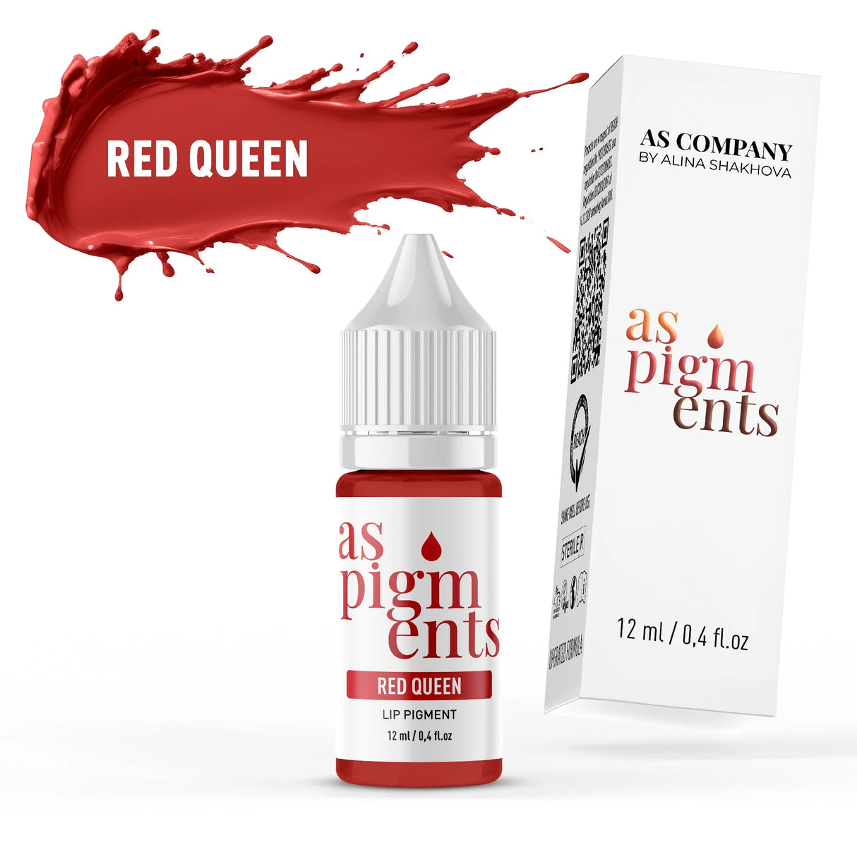 AS COMPANY Red Queen (AS Pigments) 6/12ml - BVShop