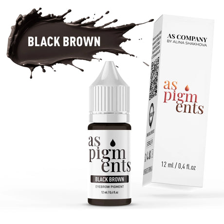 AS COMPANY Schwarz Braun (AS Pigmente) 6/12ml