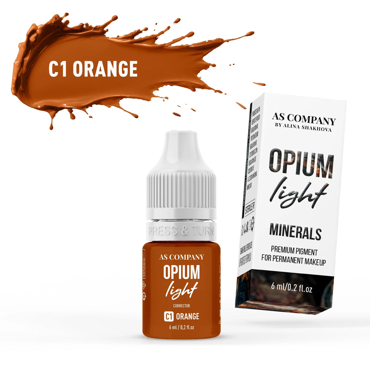ALS UNTERNEHMEN C1 Orange Mineral (OPIUM LIGHT) 6/15ml