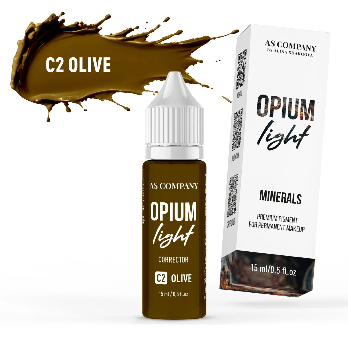 AS COMPANY C2 Olive Mineral (OPIUM LIGHT) 6/15ml