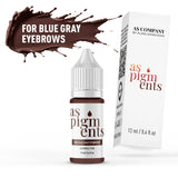 AS COMPANY Für Blaue Graue Augenbrauen / Korrektor (AS Pigmente) 6/12ml