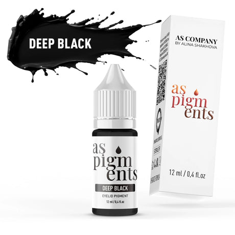 AS COMPANY Tiefschwarz (AS Pigmente) 6/12ml