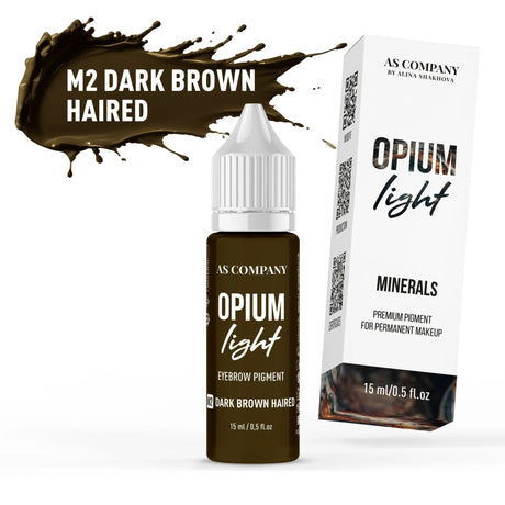 AS COMPANY M2-Dunkelbraunes Haar Mineral (OPIUM LIGHT) 6/15ml