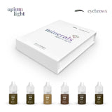 AS COMPANY Mineral Augenbrauen Set (Opium Light) 6pcs/6ml