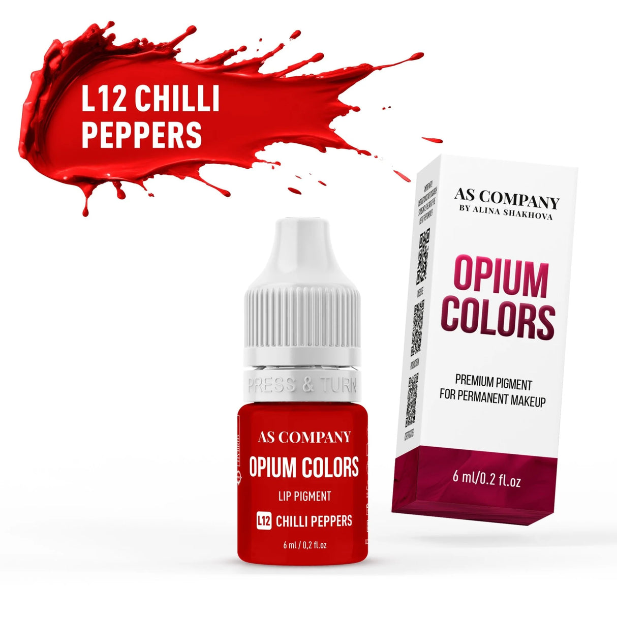 AS COMPANY L12-Chili-Paprika (OPIUM-FARBEN) 6/15ml