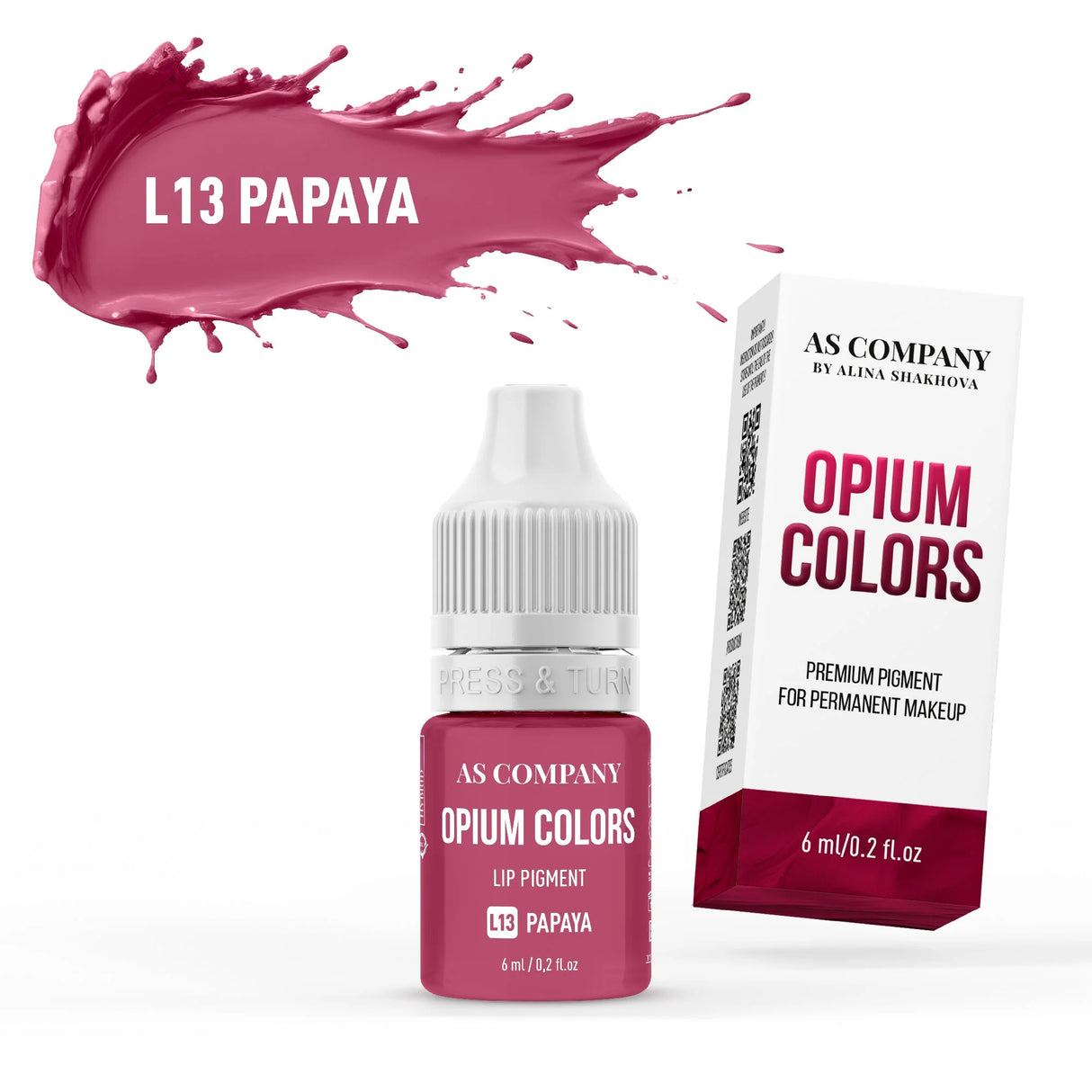 AS COMPANY L13-Papaya (OPIUM FARBEN) 6/15ml