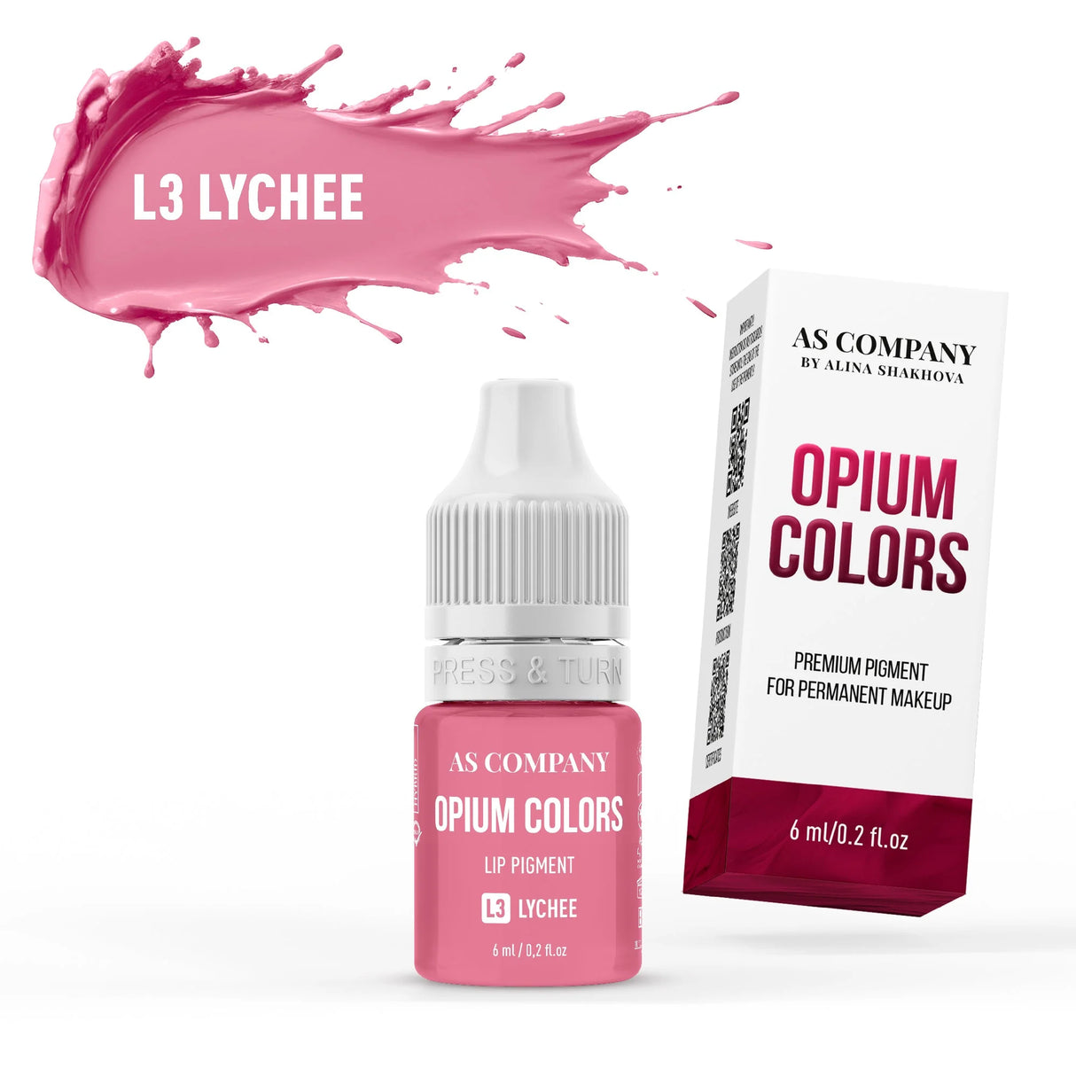 AS COMPANY L3-Litschi (OPIUM FARBEN) 6/15ml