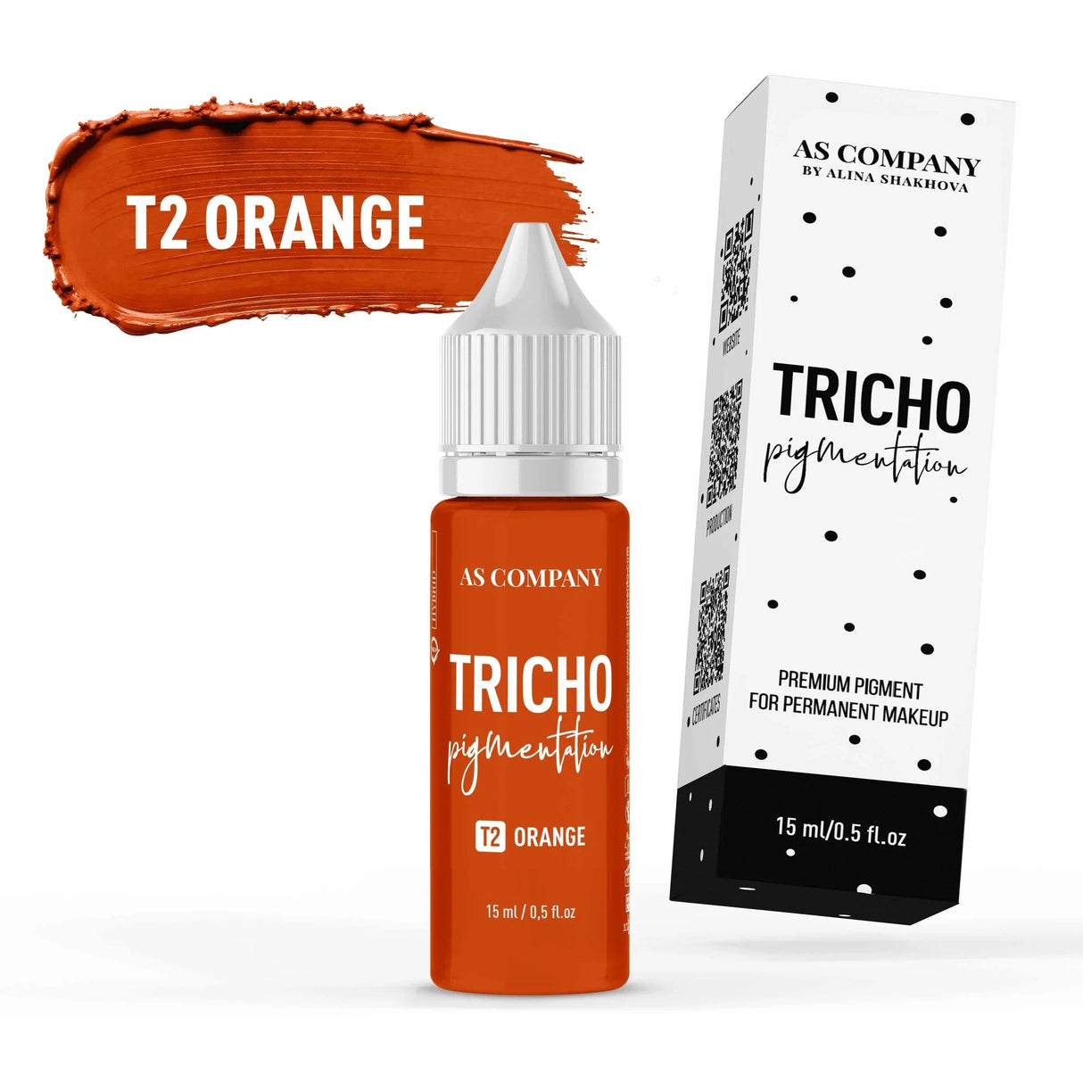 AS COMPANY T2 Orange (TRICHOPIGMENTATION) 15ml