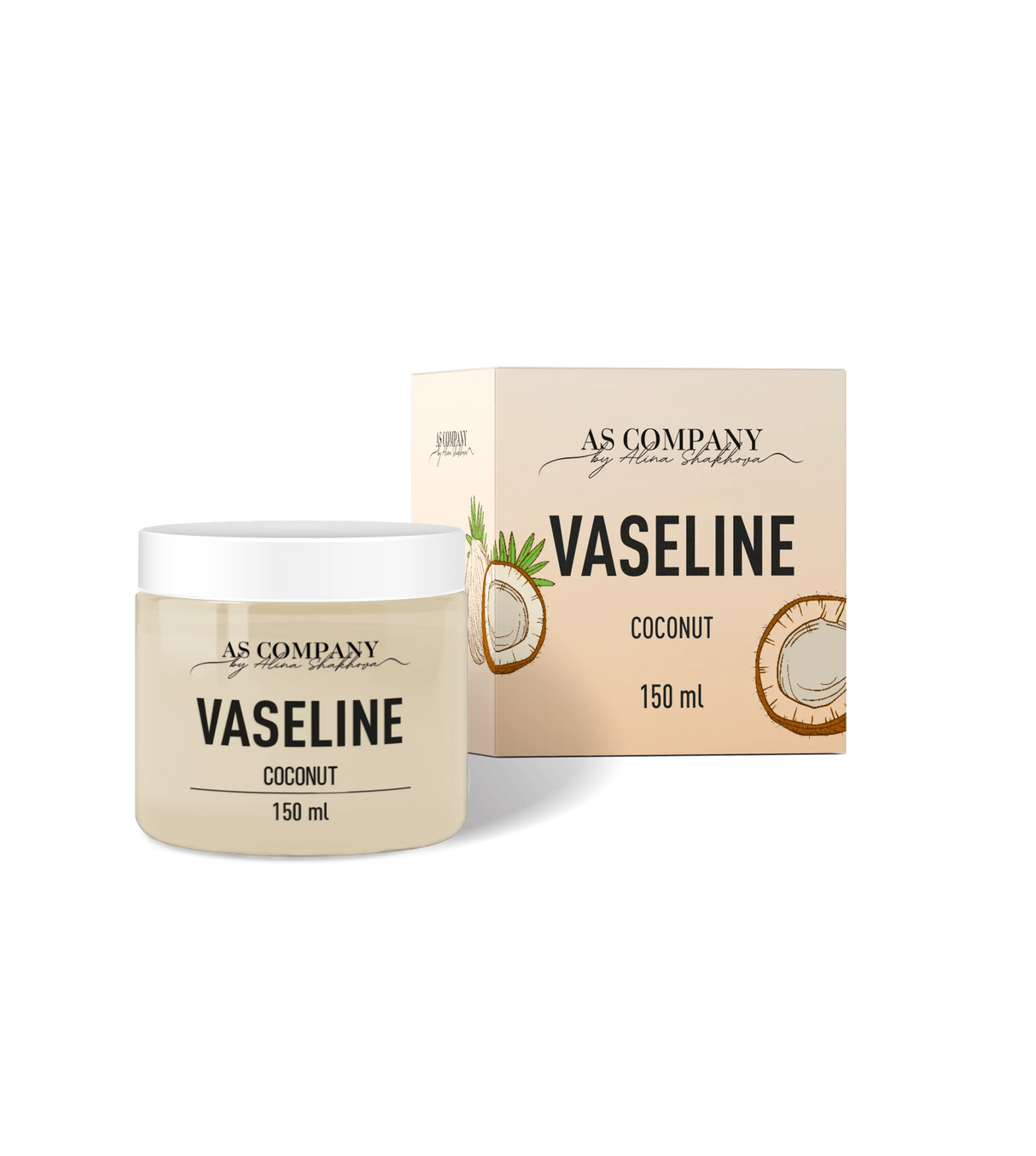 AS COMPANY Vaseline Kokosnuss 150ml