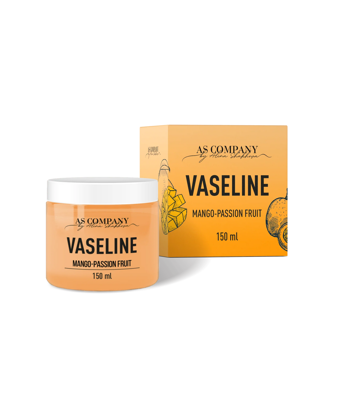 AS COMPANY Vaseline Mango-Passionsfrucht 150ml