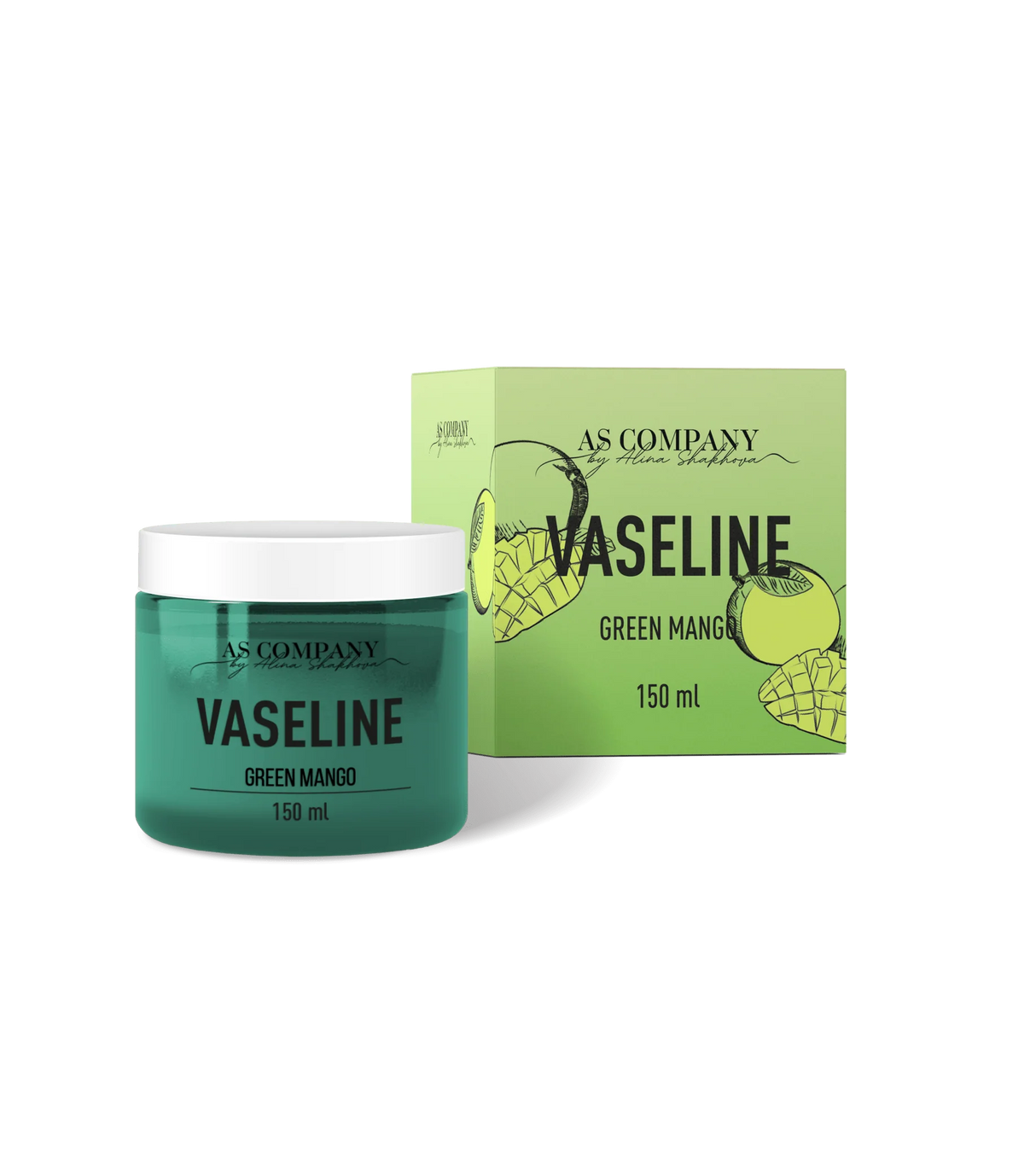 AS COMPANY Vaseline Grüner Mango 150ml