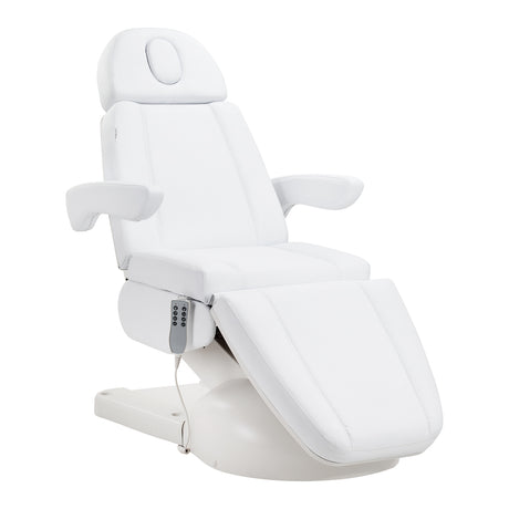 Azzurro Lux 4m white cosmetic chair with cradle - BVShop