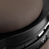 Barber chair Gabbiano Niccolo brown buttonless - BVShop