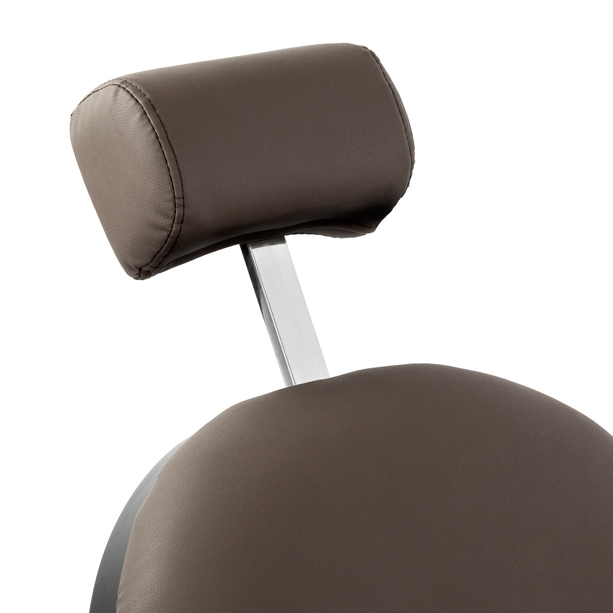 Barber chair Gabbiano Niccolo brown buttonless - BVShop