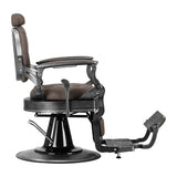 Barber chair Gabbiano Niccolo Brown - BVShop