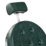 Barber chair Gabbiano President green Chrom - BVShop