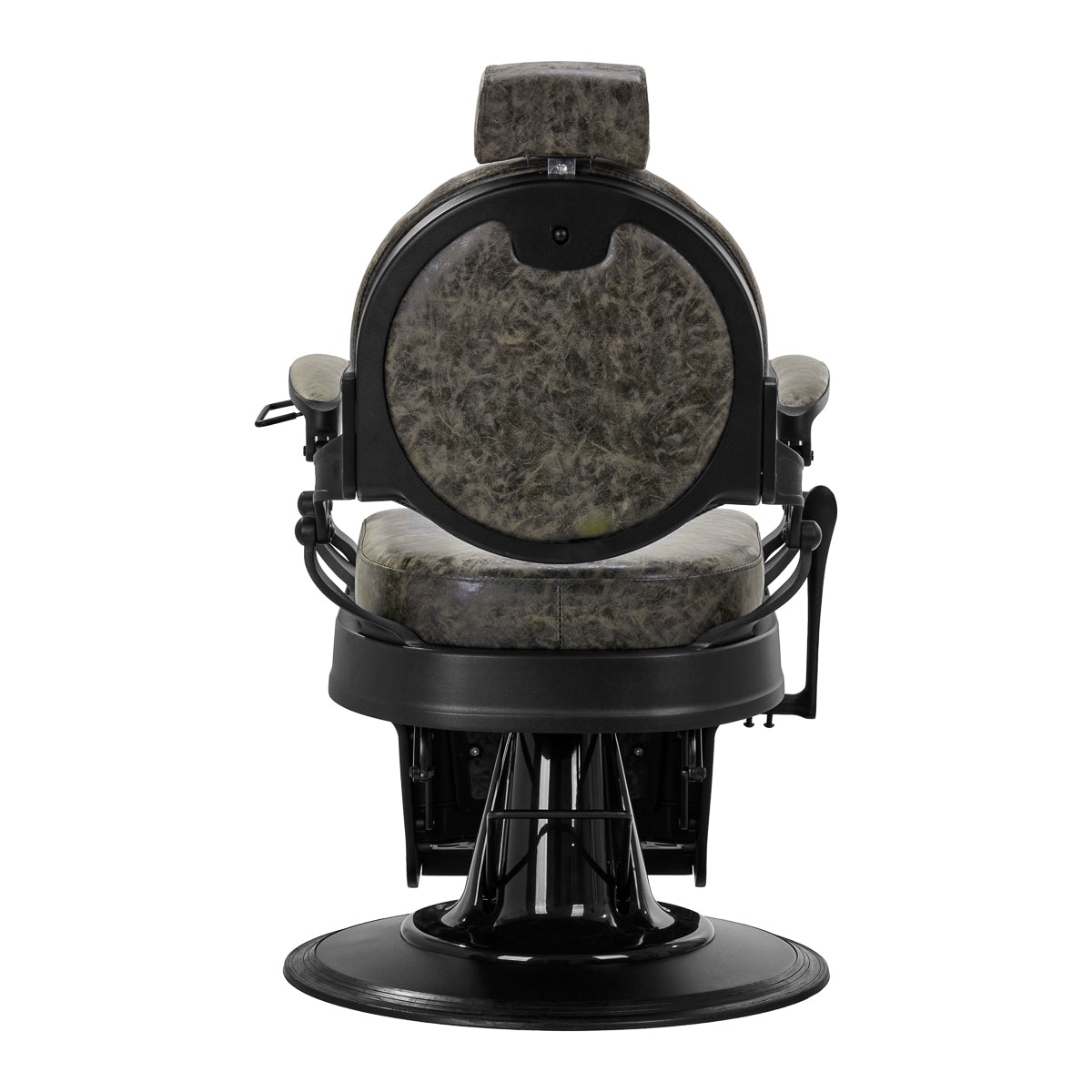 Barber chair President Old Leather Green - BVShop