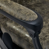 Barber chair President Old Leather Green - BVShop