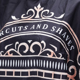 Barber hairdressing cape with elastic band J-456 - BVShop