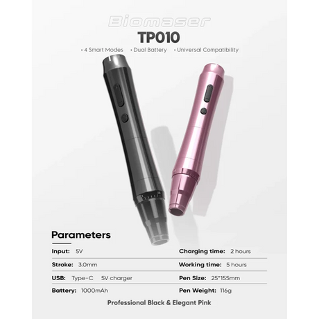 Biomaser TP010 kabelloses Machine Pen Kit