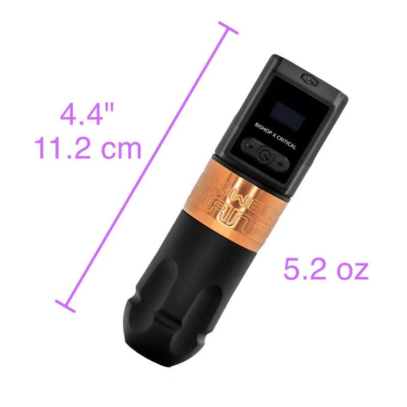 Bishop Power Wand Packer Tattoo PMU Machine Pen Full Set - BVShop