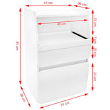 Cabinet azzurro midi 970 white + - BVShop