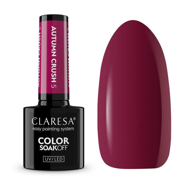 CLARESA HYBRID NAIL POLISH AUTUMN CRUSH 5 5G - BVShop