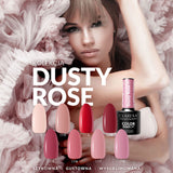CLARESA Hybrid nail polish DUSTY ROSE 6 -5g - BVShop