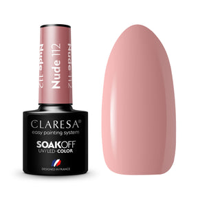 CLARESA Hybrid nail polish NUDE 112 -5g - BVShop