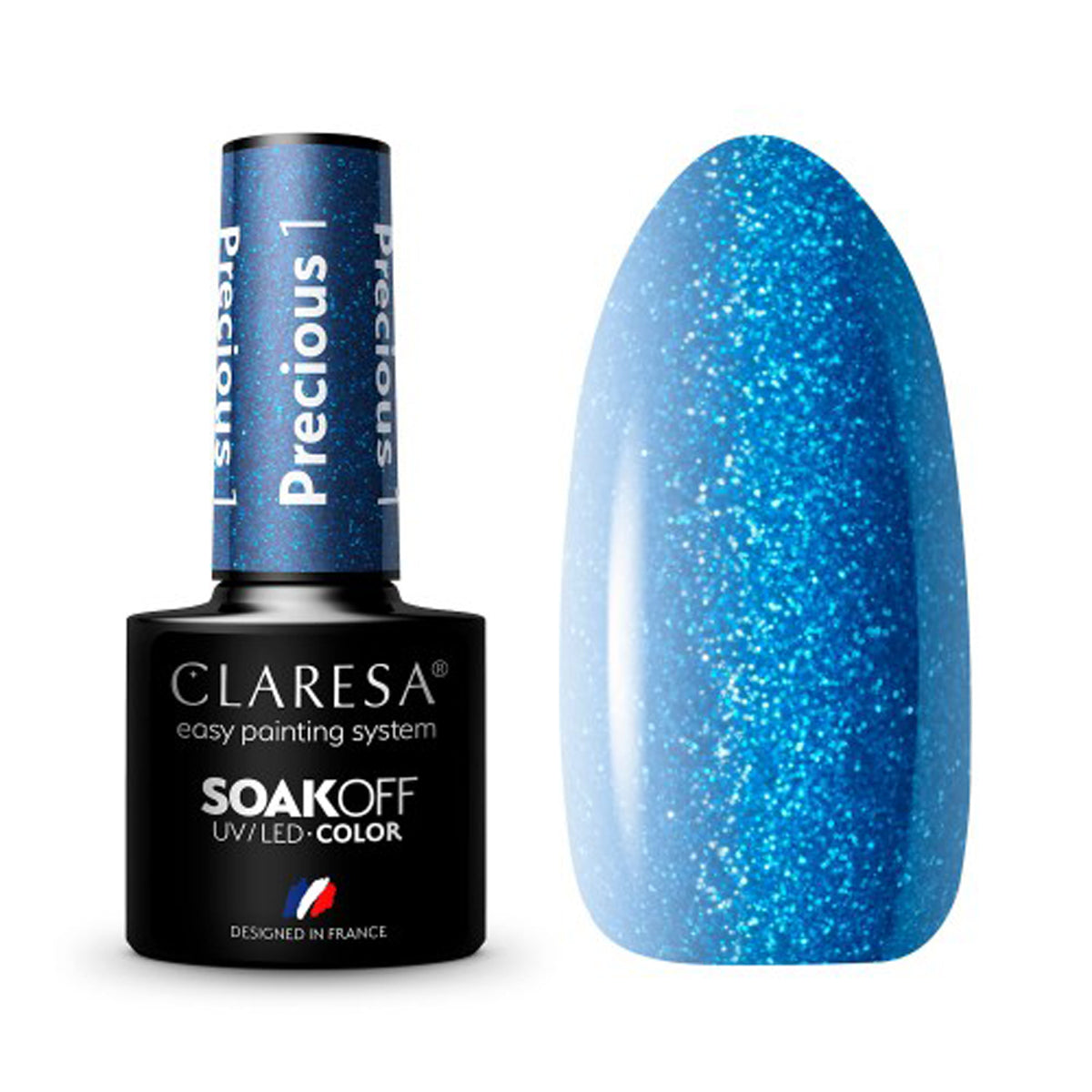 CLARESA Hybrid nail polish Precious PS1 5 ml - BVShop