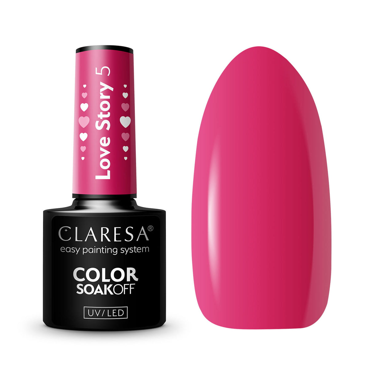 CLARESA Hybrid Polish LOVE STORY 5 - 5g - BVShop