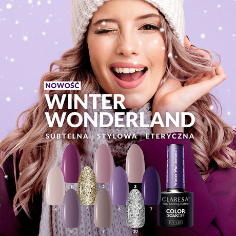 CLARESA Hybrid Polish Winter Wonderland 1 - 5g. - BVShop
