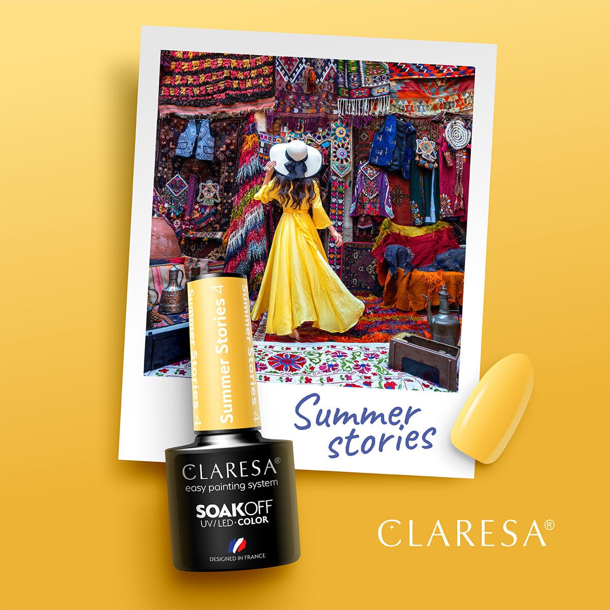 CLARESA hybrid varnish SUMMER STORIES 4 -5g - BVShop