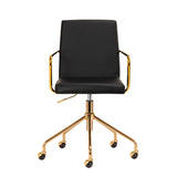 Cosmetic chair QS-OF211G black - BVShop