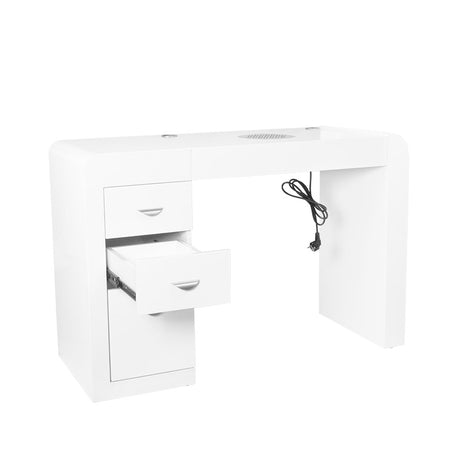 Cosmetic desk 312 white right - BVShop