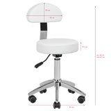 Cosmetic stool am-304 white - BVShop