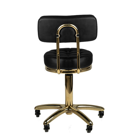 Cosmetic stool gold am-961 black - BVShop